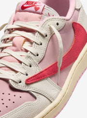 Air Jordan 1 Retro Low OG SP Travis Scott Sail Tropical Pink